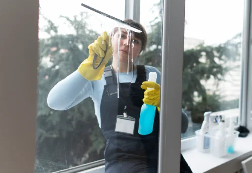 Nettoyage de vitres intérieures et extérieures à Oulins